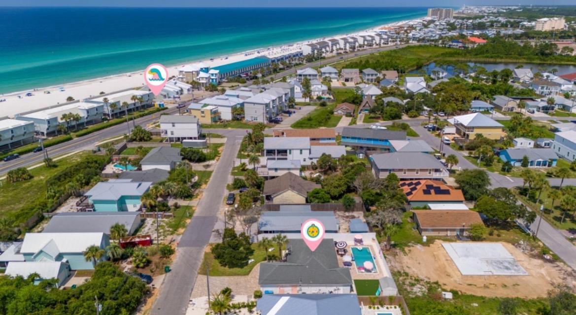 Steps To The & Close To 30a! Private Pool With Sundeck & Putt Putt Golf! Panama City Beach